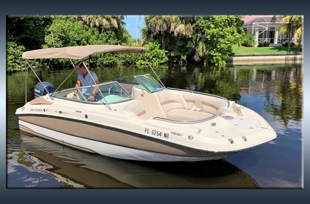 22’ Hurricane SD2200 rental boat